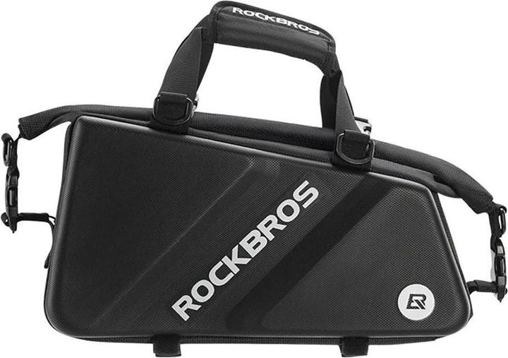 Rockbros 30140090001 bicycle bag for trunk 11.6l - black (11.60 l, Gepäckträgertasche)