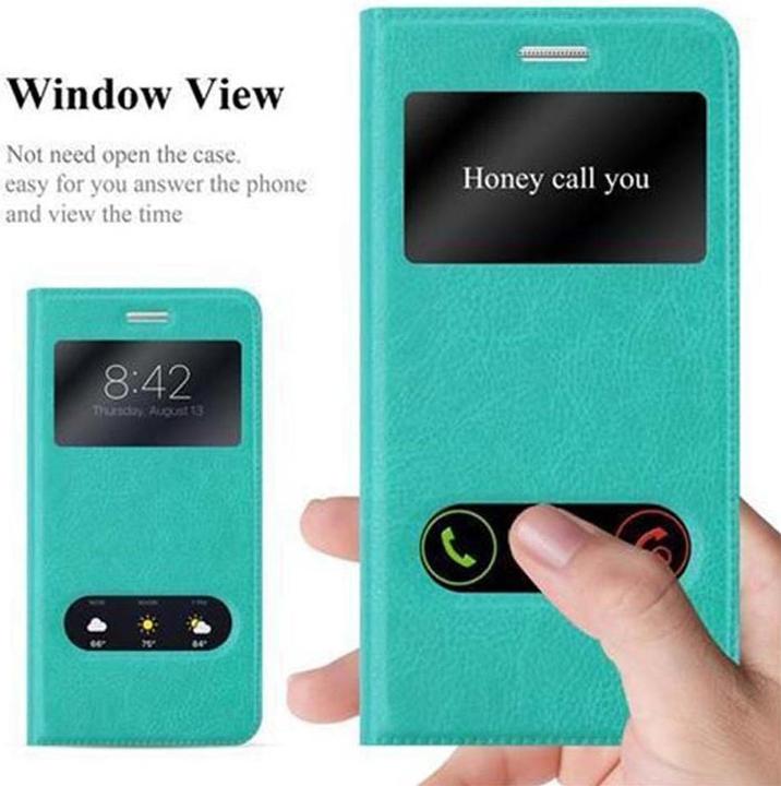 Produktbild Cadorabo Book mit View Doppelfenster Cover (Samsung Galaxy Grand Prime)