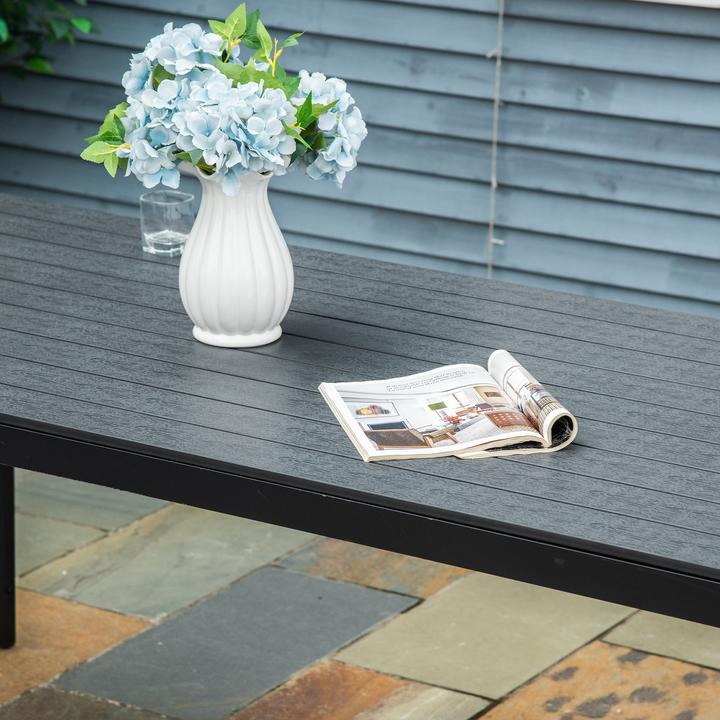 Actual product image Outsunny Polywood garden table (84.50 cm)