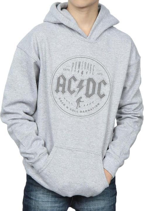 Image du produit AC/DC - Sweat à capuche ROCK N ROLL DAMNATION BLACK - Garçon (116)