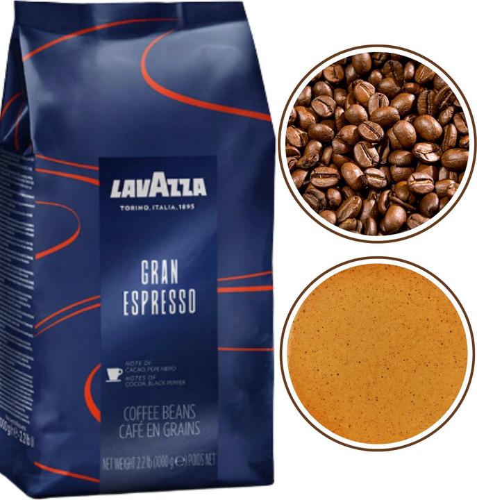 Actual product image Lavazza Grand Espresso (1000 g, Dark roast)