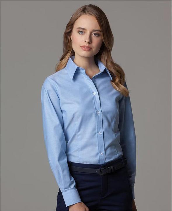 Image du produit Russell Collection Easy Care Blouse Oxford manches longues (XXL)