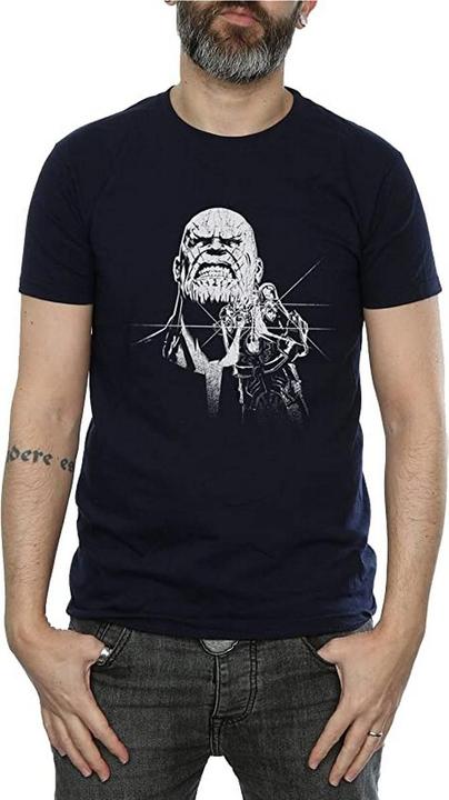 Actual product image Universal Textiles Mens Thanos Fiercest Cotton T-Shirt (M)