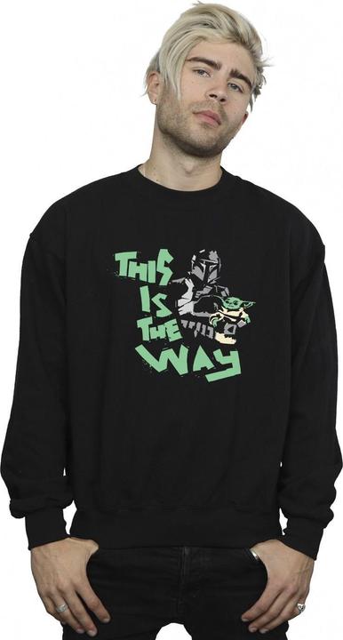 Immagine prodotto Star Wars The Mandalorian This Is The Way Duo Felpa Uomo (L)