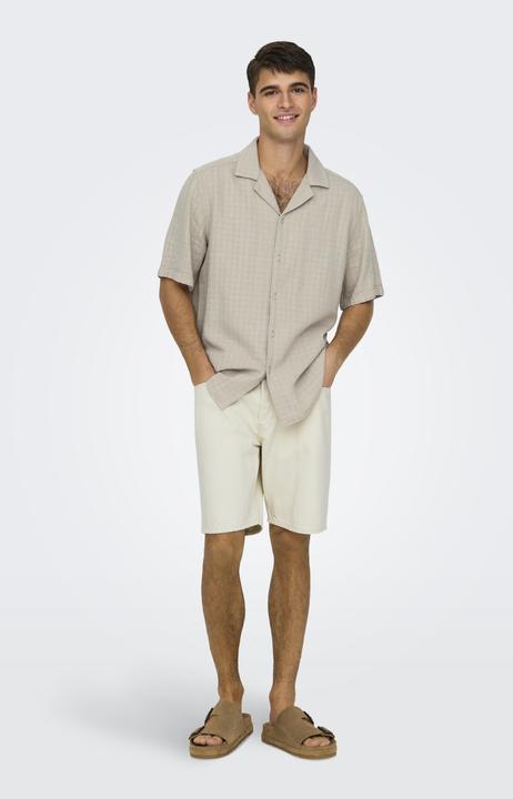 Produktbild Only & Sons Onslatham Rlxss Resort Linen Struc 0257 (M)