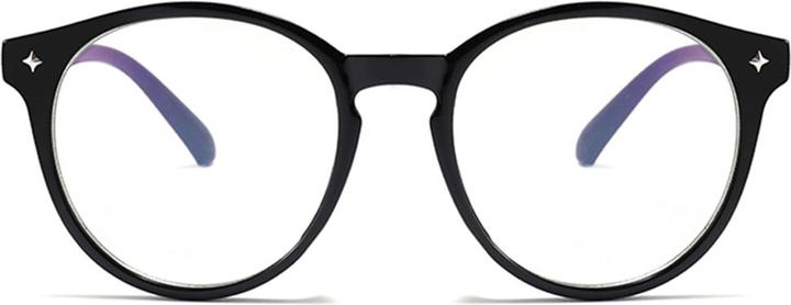 Immagine prodotto Techsuit - Anti-Blue Light Glasses Reflex PC (PC28003-C1) - Round - Black