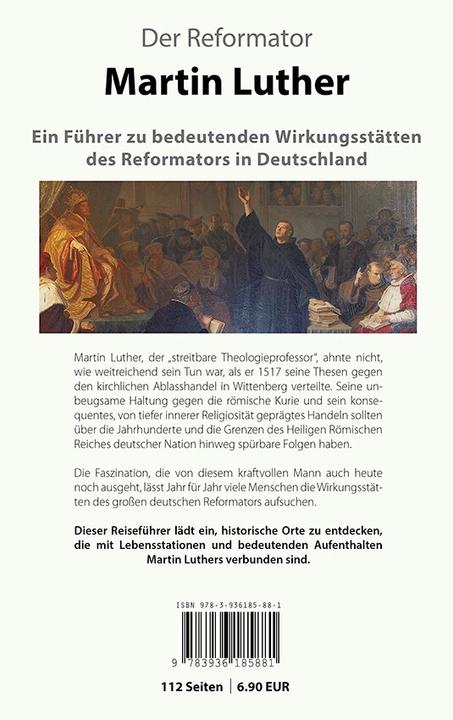 Immagine prodotto Der Reformator Martin Luther - Reiseführer (Tedesco, Wolfgang Hoffmann, 2018)