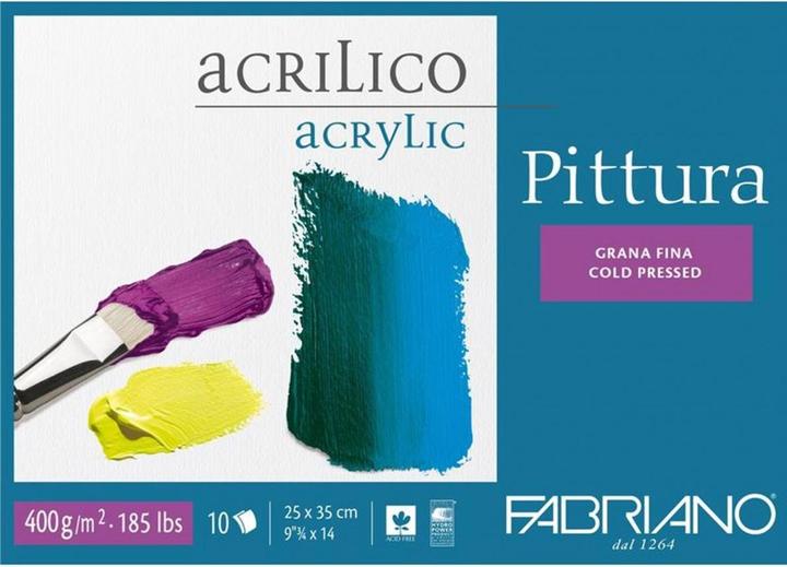 Fabriano Painting pad Pittura 25 x 35 cm, acrylic, 10 sheets (25 x 35 cm)
