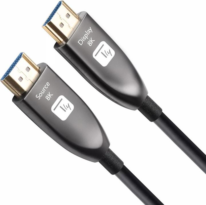 Produktbild Techly HDMI 8K 60Hz AOC LWL Kabel 15m (15 m, HDMI)