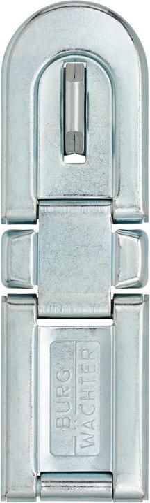 Image du produit Burg Wächter Moraillon blindé longueur 165 mm largeur 49 mm oeil-Ø 14 mm acier galvanisé lourd, 1 double (1 pcs)