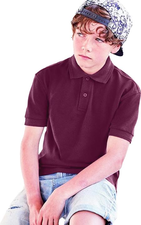 Produktbild Fruit of the Loom Polo Shirt Kurzarm (2 StückPackung) (164)