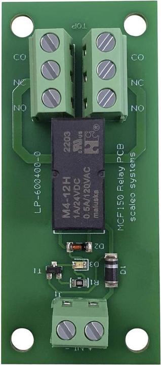 Produktbild Scaleo Systems Relaisplatine 1 St. VV-600401-0-C 2 Wechsler 12 V/DC