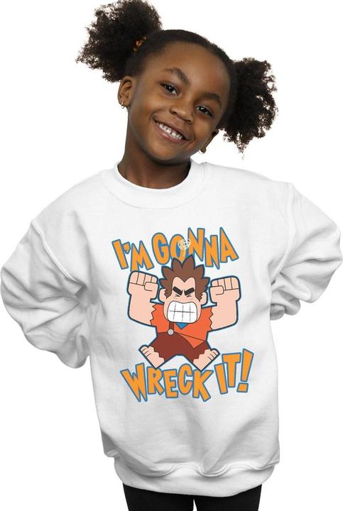 Image du produit Disney - Sweat WRECK IT RALPH I'M GONNA WRECK IT - Fille (116)