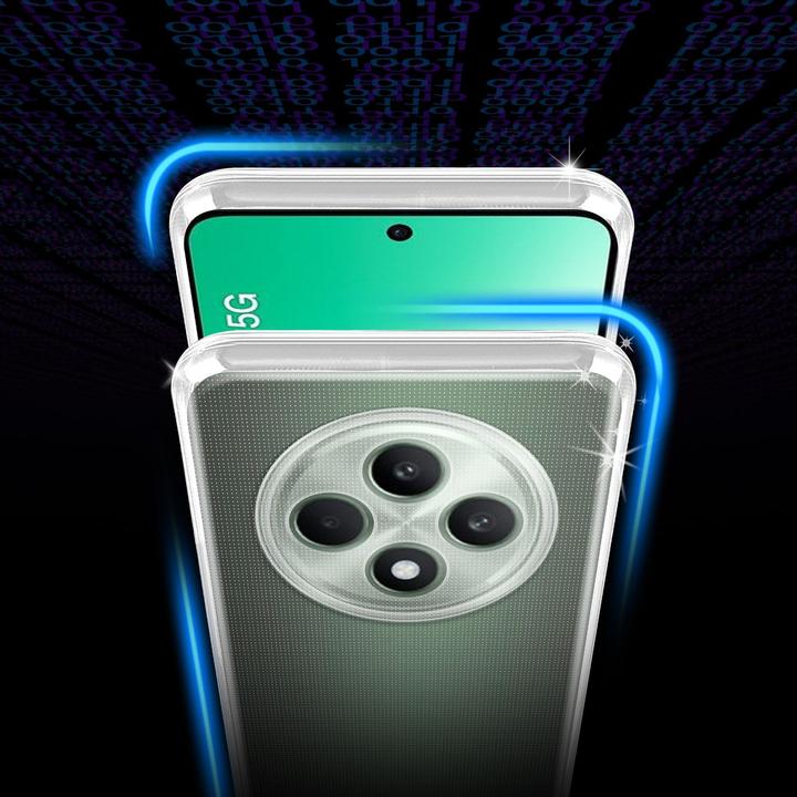 Image du produit Cadorabo Coque pour OPPO Reno 12 FS / Reno 12 F 5G TPU Ultra Slim AIR (Xiaomi Redmi Note 12 5G)