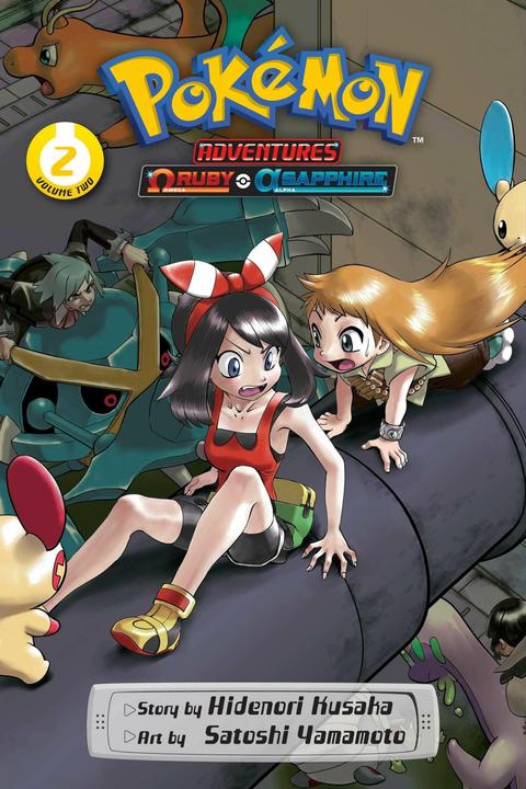 Actual product image Pokémon Adventures: Omega Ruby and Alpha Sapphire, Vol. 2 (English, Hidenori Kusaka, Satoshi Yamamoto, 2024)