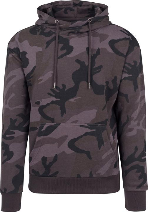 Urban Classics High Neck Camo Hoody