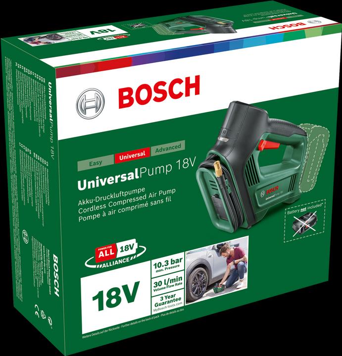 Produktbild Bosch Home & Garden UniversalPump 18V (10.30 Bar, 30 l)