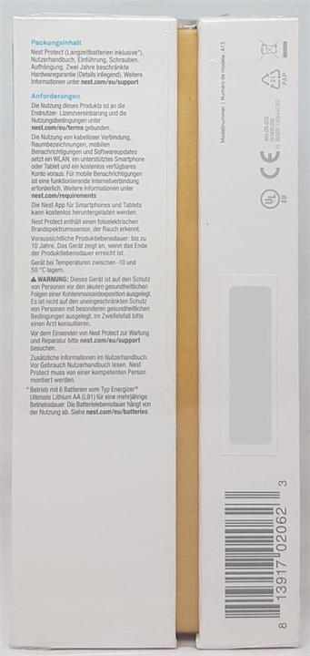 Productafbeelding Google Nest Protect
