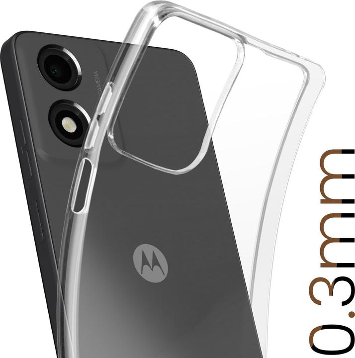 Actual product image Avizar CrystalEdge Case (Motorola Moto E14)