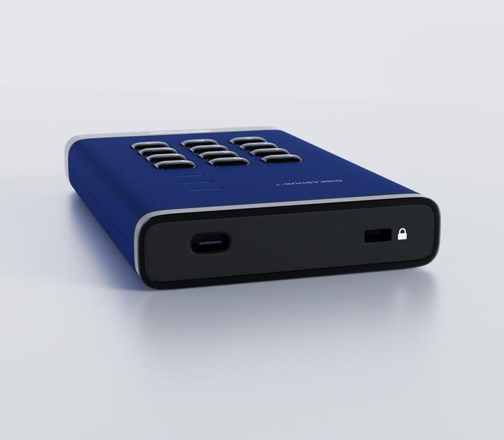 Immagine prodotto iStorage diskAshur3 HDD 2TB - Blu (2 TB)