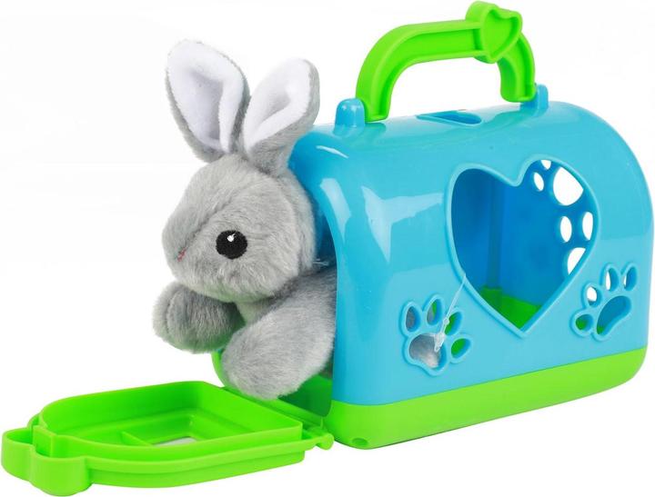 Produktbild Toi-Toys Plüschkaninchen in Tragetasche (8.50 cm)