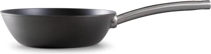 Produktbild Skottsberg Wok Carbonstahl, 24 cm Durchmesser, Edelstahlgriff (24 cm, Wok Pfanne, Carbonstahl)