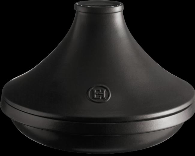 Produktbild Emile Henry Tajinetopf Delight 32 cm, Schwarz (33.50 cm, Bräter + Schmortopf, Kochtopf, Keramik)