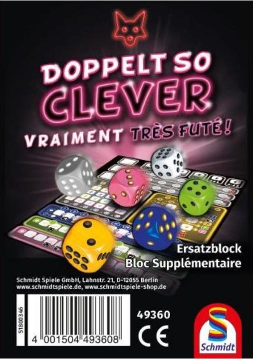 Produktbild Schmidt Spiele Ganz schön clever - Zusatzblock (Deutsch)
