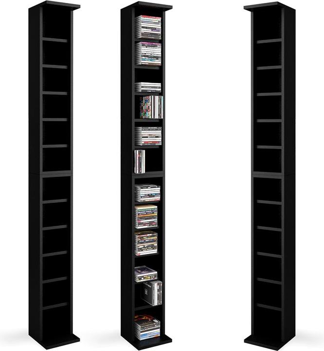 Actual product image Vicco CD-Regal (21 x 20 x 184 cm)