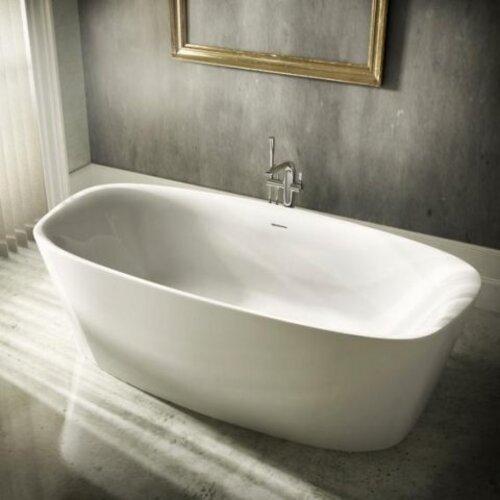 Actual product image Ideal Standard Oval bathtub Dea 80 x 180 cm alpine white smooth E306701 (220 l, 180 cm, 80 cm)