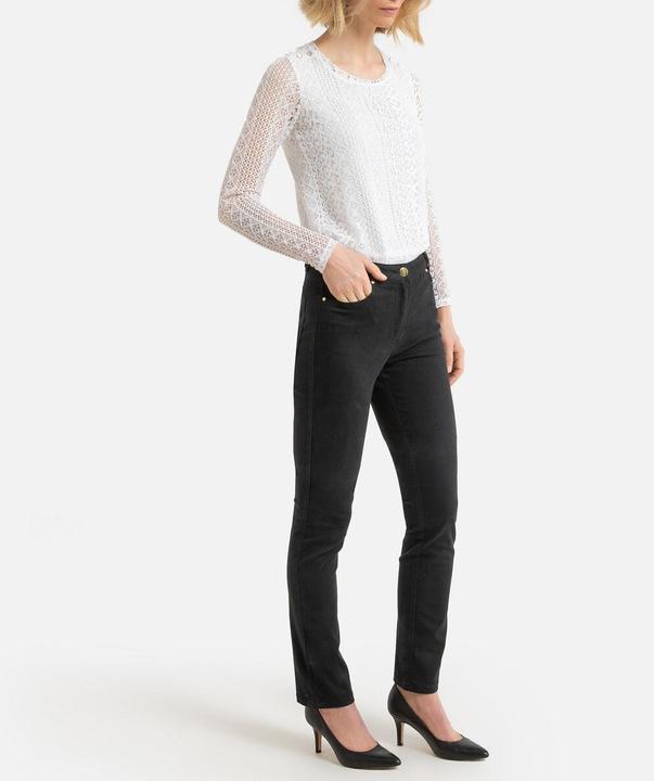 Image du produit Anne Weyburn Pantalon droit cinq poches en coton stretch (40)