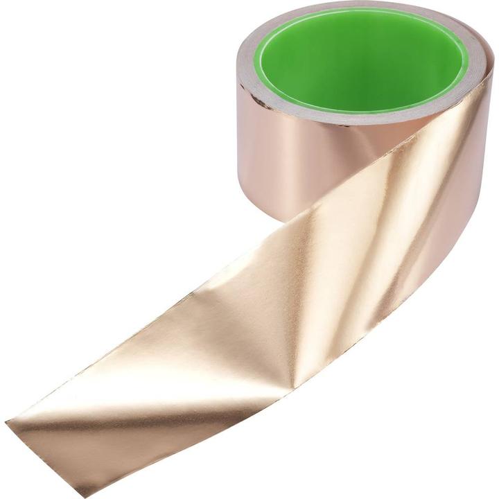 Immagine prodotto Tru Components Nastro adesivo conduttivo in metallo, 10 m (50 mm)