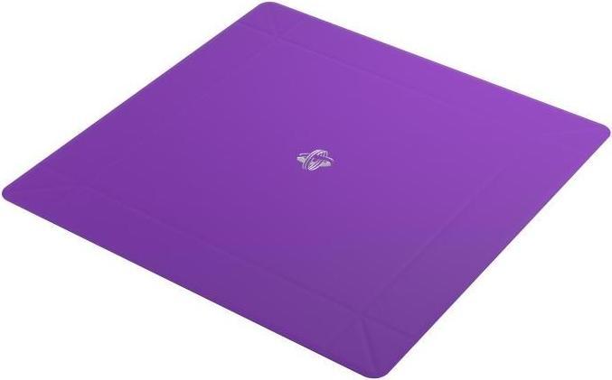 Image du produit Gamegenic GGS60047 - Plateau de dés magnétique carré noir et violet