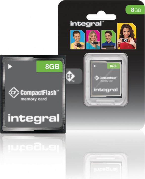 Productafbeelding INCF8GV2 Geheugenkaart 8 GB Compact Flash (8 GB, CFast)