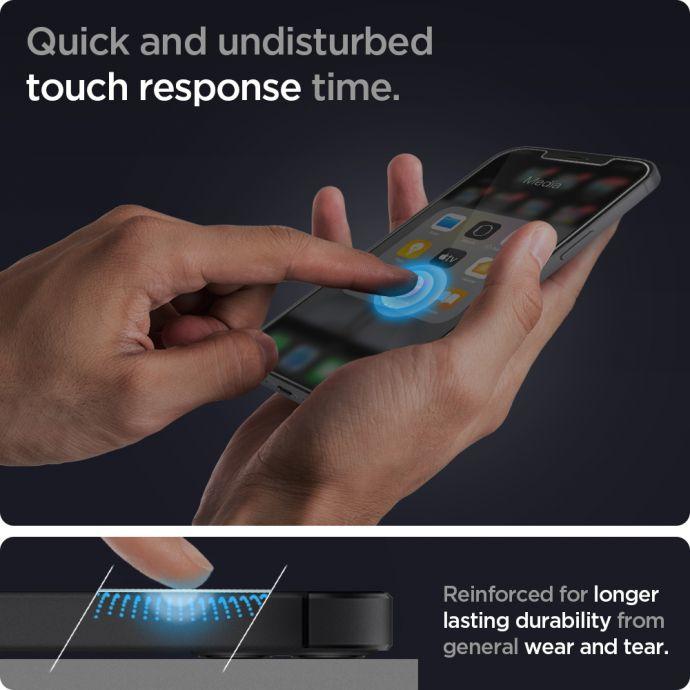Immagine prodotto Spigen Pellicola protettiva per display TR in vetro 1 pz. (1 Pezzo/i, Apple iPhone 12, Apple iPhone 12 Pro)