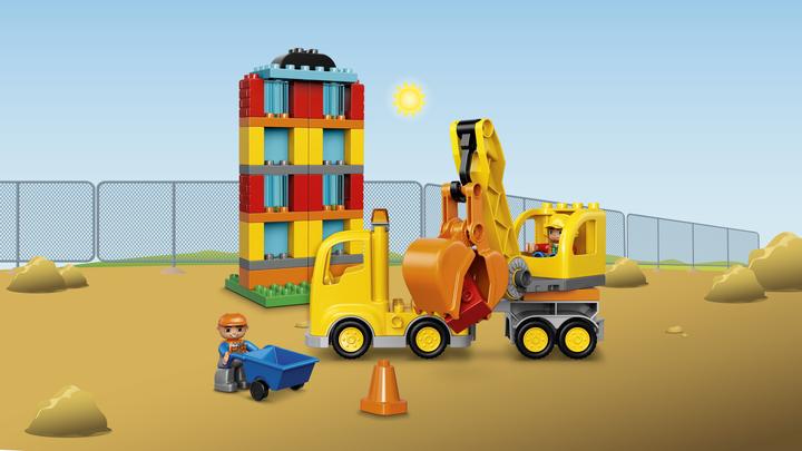 Produktbild LEGO DUPLO Grosse Baustelle (10813)