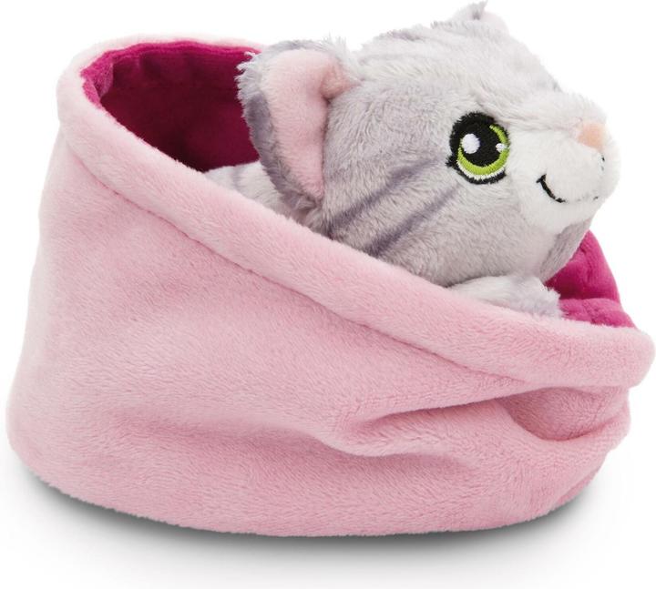 Produktbild NICI Katze im Körbchen (12 cm)