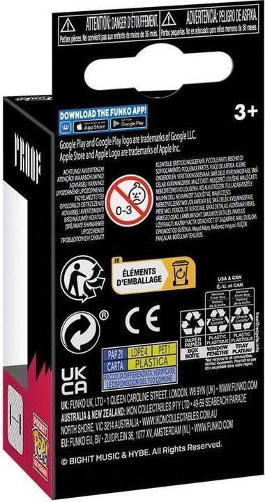 Image du produit Funko BTS POP! porte-clés vinyle 4 cm RM Display (12)