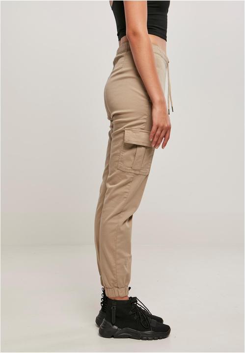 Actual product image Urban Classics Ladies High Waist Cargo Comfort Jogging Pants - 16932 (XL)