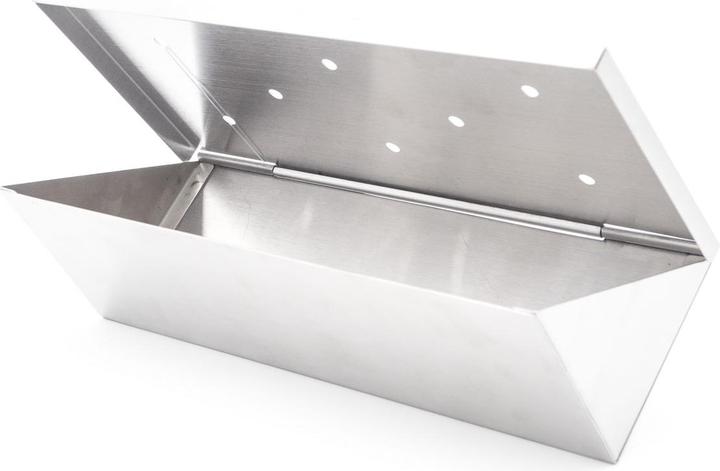 Actual product image All'Grill Stainless steel wood chip smoker box