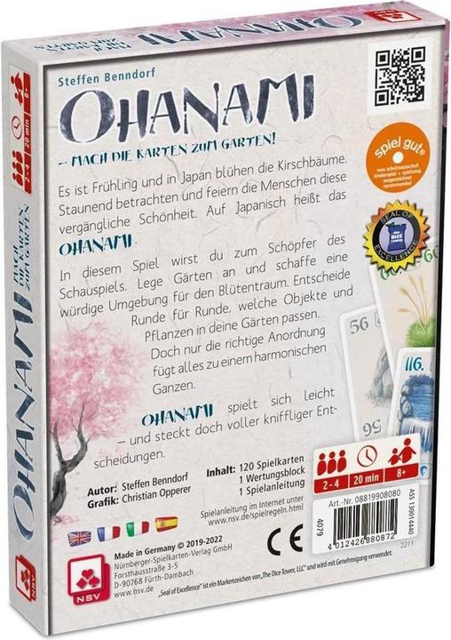Produktbild NSV Ohanami (Deutsch)