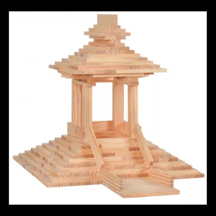 Image du produit Kapla Caisse en bois de 280 pièces.