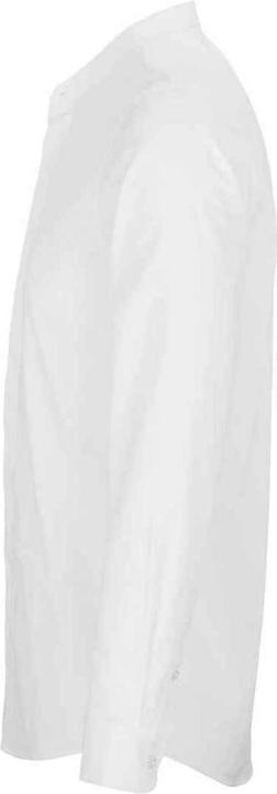 Actual product image Neoblu Mens Poplin Bart Mao Collar Long-Sleeved Formal Shirt (XL)