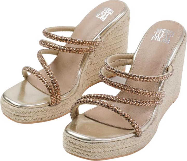 Image du produit Where's That From - Sandales à talons compensés OHIO - Femme (41)