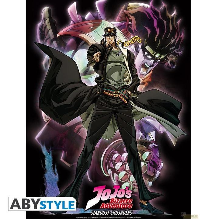 Actual product image ABYstyle Jojo's Bizarre Adventure - Star Platinum Poster (52 x 38 cm)