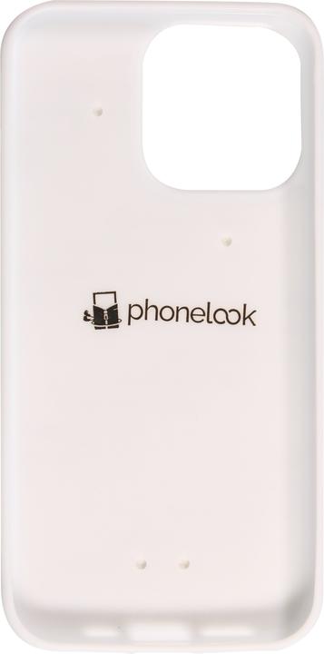 Image du produit PhoneLook Coque Silicone rigide blanc Shimmering Orange (Apple iPhone 13 Pro)