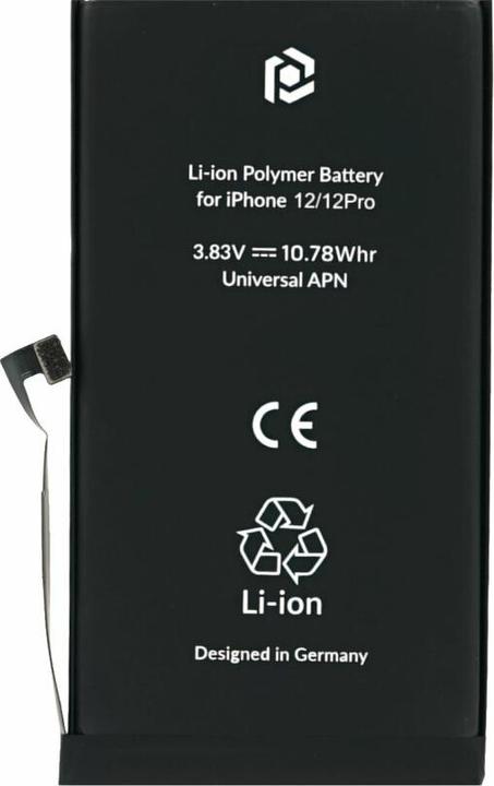 Produktbild prio Akku für Apple iPhone 12 / 12 Pro (Universal APN) (Akku, iPhone 12, iPhone 12 Pro)