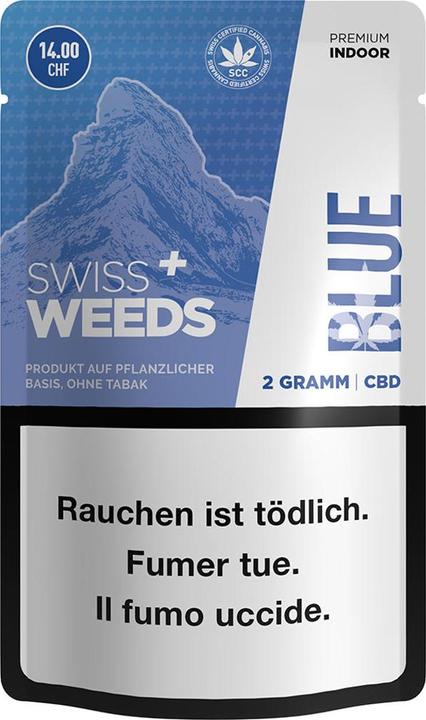 Actual product image Pure Production Pure Europe Swiss Weeds Blue 2gr (2 g, Indoor)