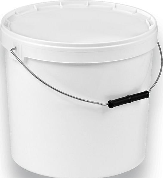 Actual product image eurokraft basic Bucket with lid, suitable for foodstuffs, 10+ items, capacity 20 l. (5 Piece)