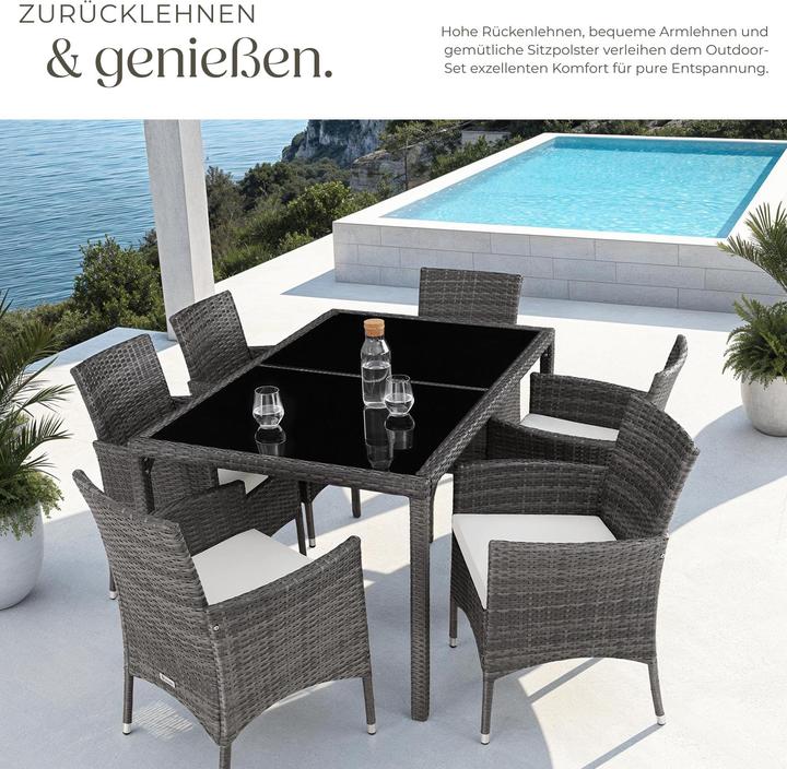 Image du produit tectake Salon de Jardin Porto